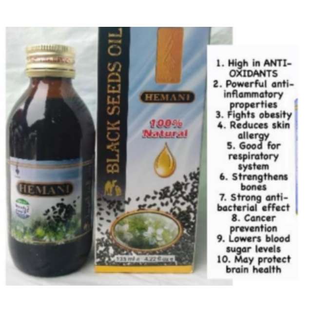 Hemani Black Seeds Oil 125mp Flairbo Marketplace